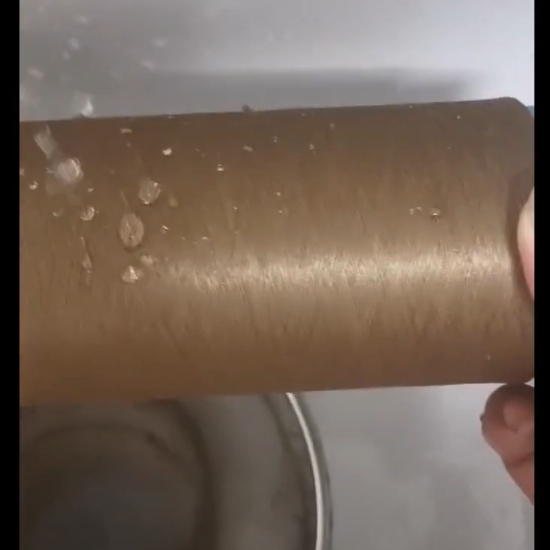 Hilo impermeable de poliéster de alta elasticidad