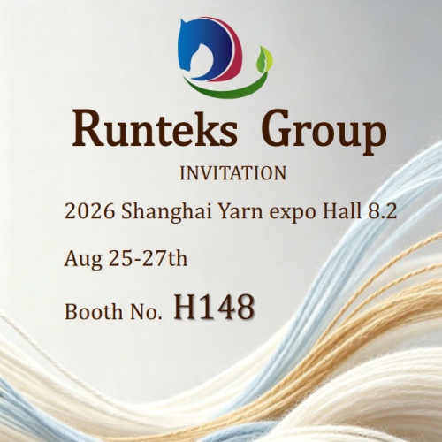 Runteks presentará nuevas colecciones en la Exposición de hilos de Shanghái 2026 – Bienvenido al stand H148