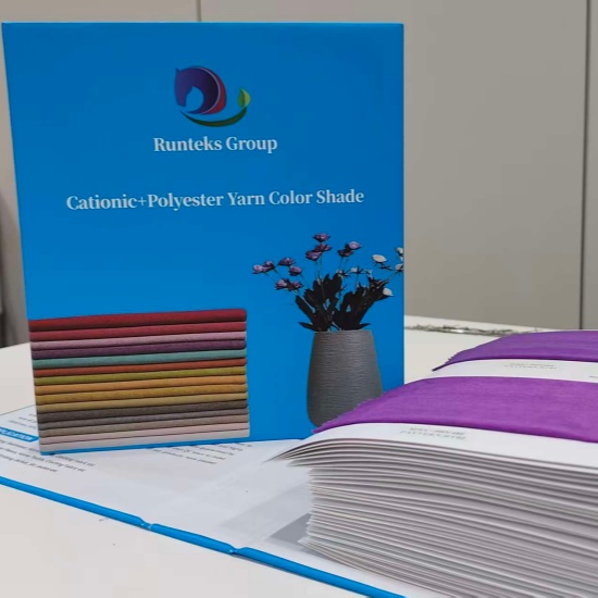 Tono de color del hilo de poliéster Runteks CD