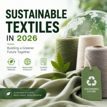 Textiles sostenibles en 2026: la sostenibilidad está impulsando la industria textil hacia adelante